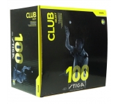 Мячи Stiga CLUB SELECT 100 шт 40 мм (белый)