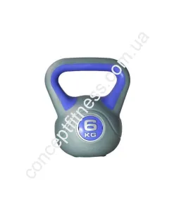 Гиря пластикова насипна LiveUp 6 кг LS2047-6 - фото 19615