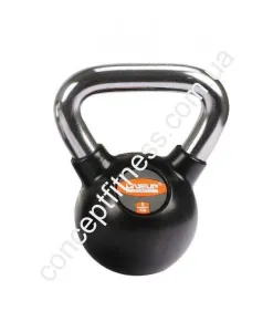 Гиря в гумовій оболонці LiveUp 8 кг LS2044-8 - фото 19619