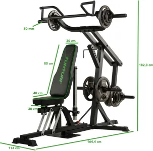 Силовий тренажер Tunturi WT80 Leverage Gym - фото 103943