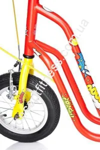 Самокат Yedoo Wzoom LTD Comics red 609010 - фото 20514