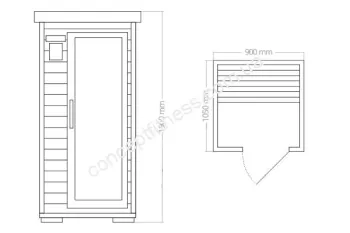 Сауна Haakala Tuoni I - фото 23110