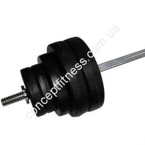 Штанга набірна Newt Rock Pro 38 кг NE-PL-180-038 - фото 23181