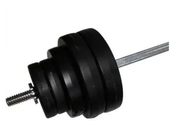 Штанга набірна Newt Rock Pro 38 кг NE-PL-180-038 - фото 