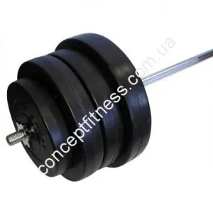 Штанга набірна Newt Rock Pro 88кг NE-PL-180-088 - фото 23183