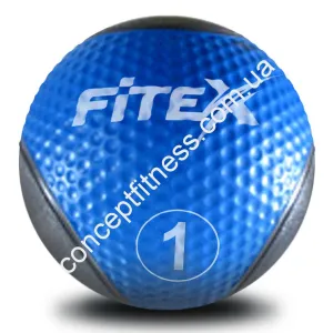 Медбол 1 кг Fitex MD1240-1 - фото 23236