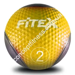 Медбол Fitex MD1240-2, 2 кг - фото 23237
