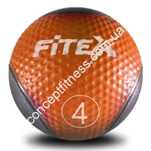 Медбол Fitex MD1240-4, 4 кг - фото 23239