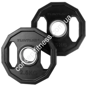 Олімпійський диск Tunturi Olympic Disk 2 х 2,5 kg 14TUSCL273 - фото 24488