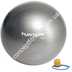 Фітбол Tunturi Gymball 65 cm, сірий 14TUSFU278 - фото 24697