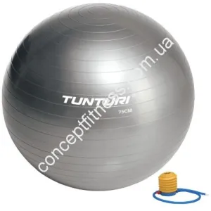 Фітбол Tunturi Gymball 75 cm, сірий 14TUSFU279 - фото 24699