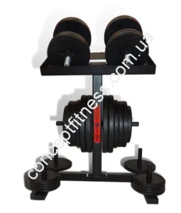 Стійка для гантелей і млинців Body Time HOME - фото 26037