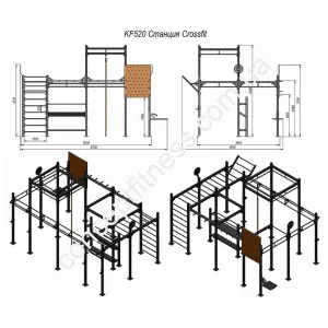 Станція Explode CrossFit KF520 - фото 26614