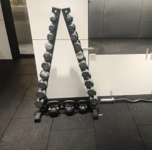 Стійка гантельна "ялинка" Generation Fitness (на 10 пар) - фото 90016