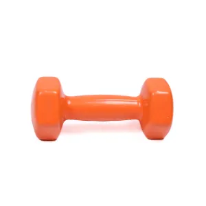 Гантель для фітнесу з вініловим покриттям Generation Fitness FF51D3A-1.5kg (помаранчевий) - фото 1