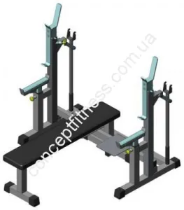 Лава для пауерліфтингу InterAtletikGym ST /BT327 - фото 27166