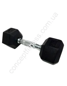 Гантель шестигранна обрезиненная 4 кг DD 6442-4 - фото 27489