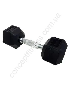 Гантель шестигранна обрезиненная 5 кг DD 6442-5 - фото 27491