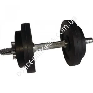 Гантель обрезиненная 10 кг Newt NE-R-968-747-10 - фото 27758