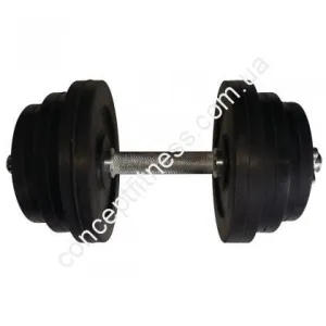 Гантель обрезиненная 14 кг Newt NE-R-968-747-14 - фото 27763