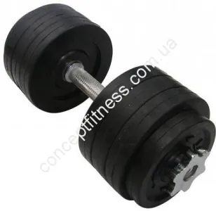 Гантель обрезиненная 16 кг Newt NE-R-968-747-16 - фото 27765
