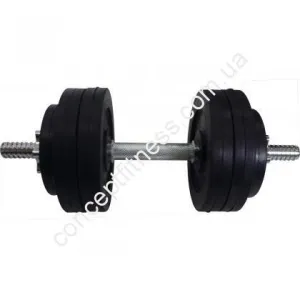 Гантель обрезиненная 16 кг Newt NE-R-968-747-16 - фото 27767