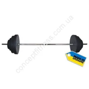 Штанга набірна Newt Rock 107 кг NE-KP-180-107 - фото 27984