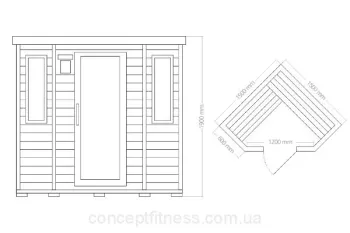 Сауна Haakala Salo IV Premium - фото 31046