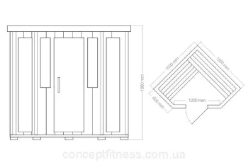 Сауна Haakala Tampere IV Premium - фото 31047