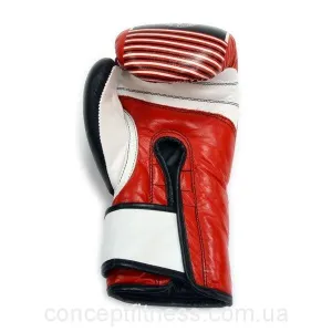 Рукавички Thor Thunder 529/13 Leather Red 10 oz - фото 31318