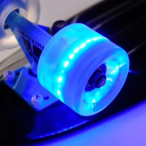 Скейтборд Meteor LED 23896 /LED /black - фото 36069