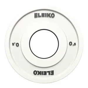 Олімпійський диск Eleiko 0,5 кг цвітної 124-0005R - фото 36698
