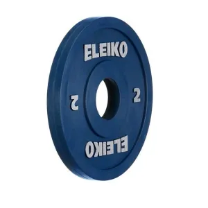 Олімпійський диск Eleiko 2 кг 124-0020R - фото 36700