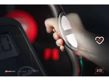 Велотренажер Hop-Sport HS-2080 Spark Black/Silver - фото 38024