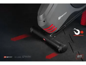 Велотренажер Hop-Sport HS-2080 Spark Black/Silver - фото 38030