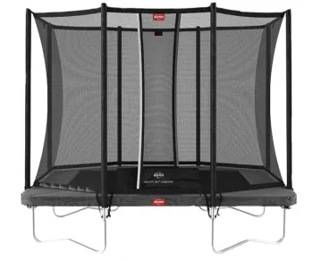 Батут BERG Ultim Favorit Regular 280 Grey + Safety Net Comfort 32.25.62.31 - фото 