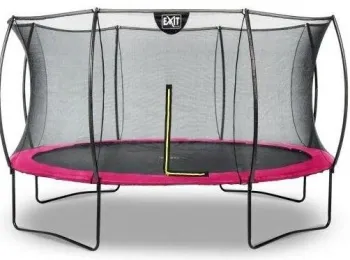 Батут EXIT Silhouette 366 (12 ft) см рожевий 12.93.12.60 - фото 