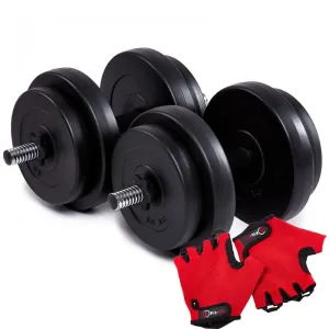 Гантелі бітумні Iron Body 2x16кг IRGB0006 - фото 