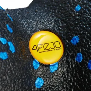 Масажний м'яч 4FIZJO Black Blue 4FJ1318 - фото 44876