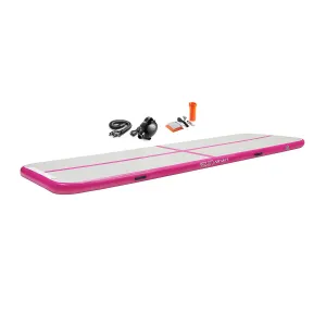 Мат гімнастичний надувний 4FIZJO Air Track Mat 400 x 100 x 10 cм 4FJ0094 - фото 82407
