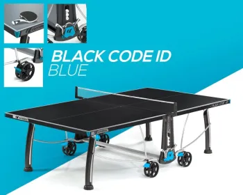 Тенісний стіл Cornilleau Black Code Blue Outdoor 133814 - фото 