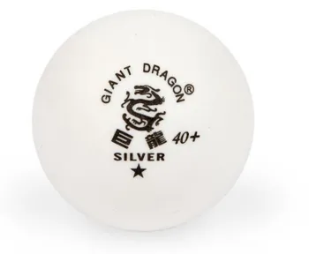 М'ячі для настільного тенісу Giant Dragon Training Silver 40+ 1зв 120шт - фото 46449