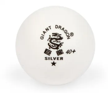 М'ячі для настільного тенісу Giant Dragon Training Silver 40+ 1зв 24шт - фото 46450