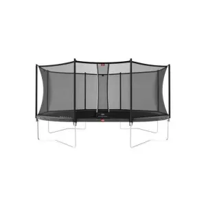 Батут BERG Grand Favorit Regular 520 Grey + Safety Net Comfort 30.25.65.31 - фото 