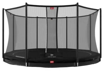 Батут BERG Favorit InGround 380 Black + Safety Net Comfort 35.12.96.02 - фото 47701