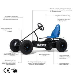 Веломобіль BERG XL B.Pure Blue BFR 07.10.20.00 - фото 48054