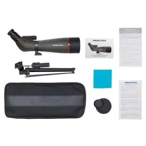 Підзорна труба Praktica Alder 20-60x77 /45 WP + штатив - фото 48431