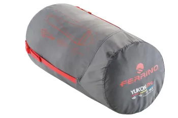 Спальний мішок Ferrino Yukon Pro Lady /0 ° C Scarlet Red /Grey Left (86367IAA) - фото 48693