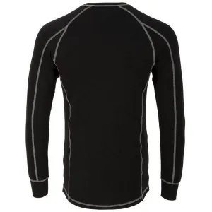 Термофутболка з довгим рукавом Highlander Bamboo 190 Mens Black S - фото 52778