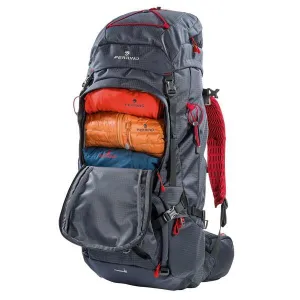 Рюкзак туристичний Ferrino Overland 65 + 10 Dark Grey - фото 53400
